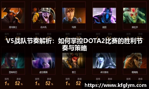 V5战队节奏解析：如何掌控DOTA2比赛的胜利节奏与策略